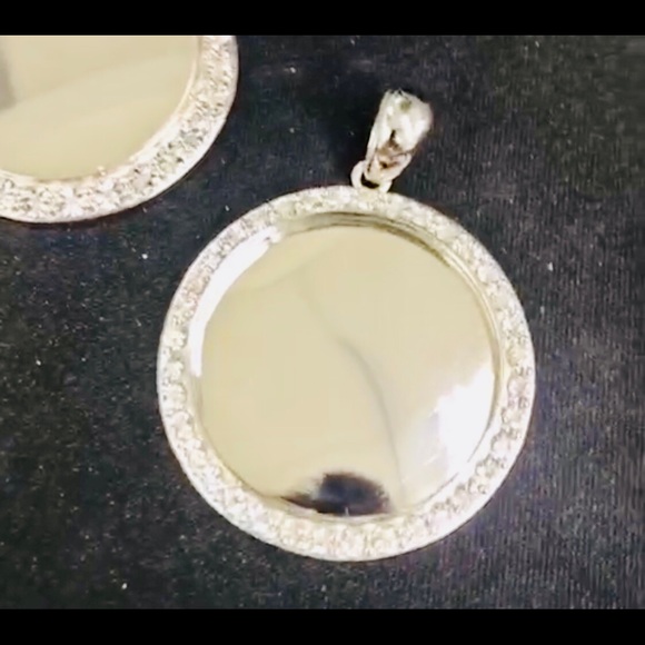 Certified Natural Real Diamond Memory Pendant SALE - Picture 3 of 5